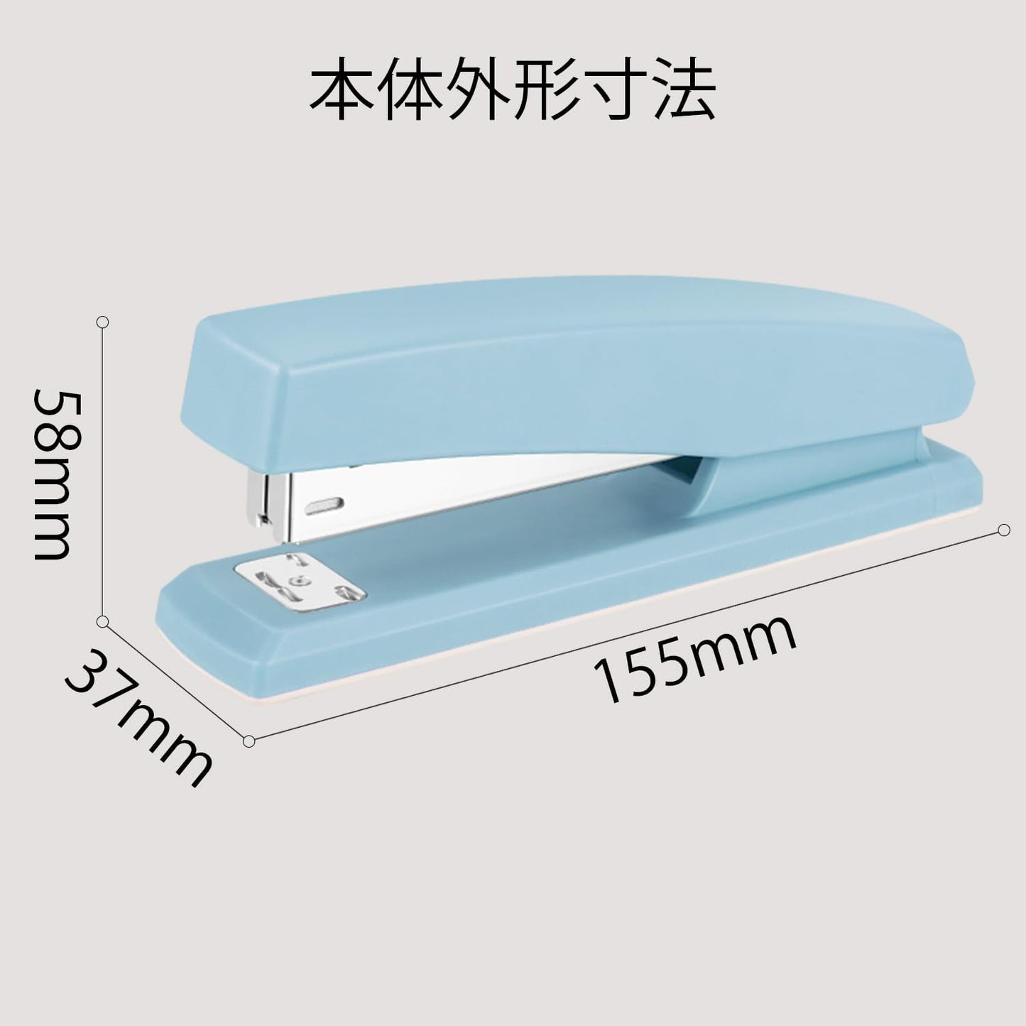 Deli Stapler, Desktop Stapler, Office Stapler, 25 Sheet Capacity, Includes 1000 Staples and Staple Remover, Blue