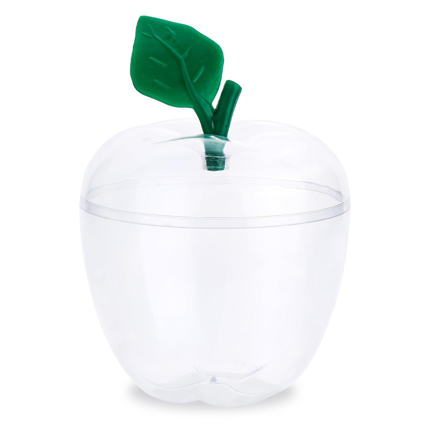 TABGACH Large Clear Apple Container Jar,Back To School Teacher Appreciation Gifts,Apple Shaped Candy Jar,Plastic Apple Decor Classroom Wedding Party,Teacher Gifts Funny Gift for Teacher,Friend,Women