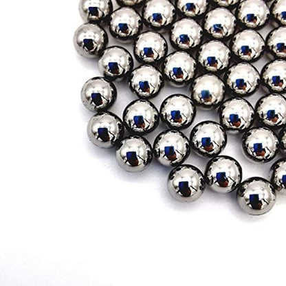 Steel Ball Slingshot Ammo - 3000 Pcs 1/4" Precision 6.35mm Steel Bearings