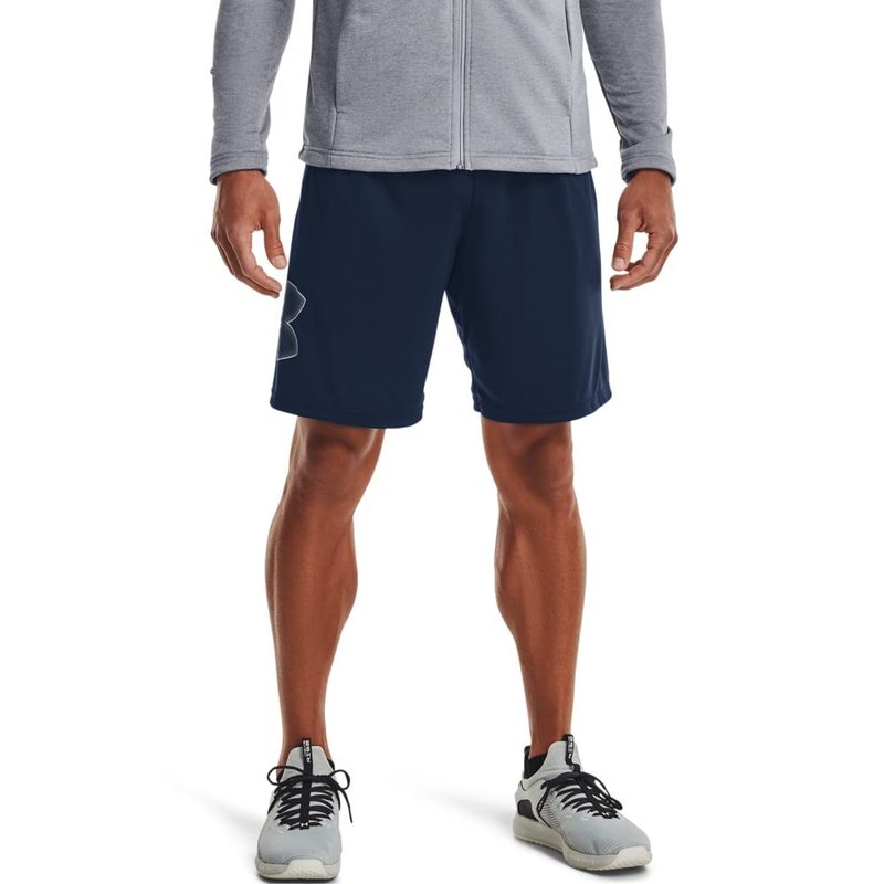 Under Armour Men's Tech Graphic 10" Shorts, Academy Blue (409)/Steel, 3X-Large Tall