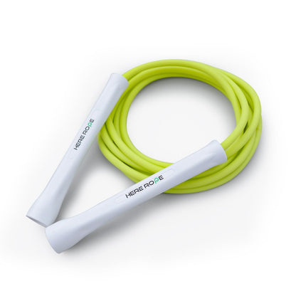 Hererope 6MM PVC Jump Rope for Men & Women Fitness, Speed, Tricks, Cardio Training, Boxing Jump Rope with Unbreakable Handles and Non-Kinking Skipping Rope, Adjustable Jumprope for Indoor Outdoor