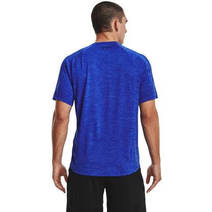 Under Armour Men's Tech 2.0 Short-Sleeve T-ShirtDISC, (486) Versa Blue / / Black, Large Tall