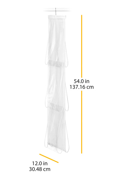 Whitmor Hanging Boot File - Hanging Storage for Men's and Woman's Boots - 3 Pair