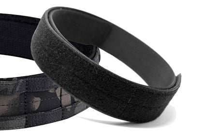 KRYDEX Quick Release Rigger MOLLE Belt 1.75 Inch Inner & Outer Tactical Heavy Duty Belt (MCBK, Large)