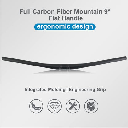 31.8 handlebar, mtb carbon handlebar, carbon handlebars mountain bike, RXL SL straight handle bars for bike mountain bike bars 1-1/4" 31.8 backsweep 9° flat handle bar downhill bicycle UD matte 720mm