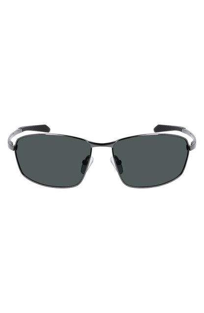 Columbia Men's Sunglasses FIR RIDGE - Shiny Dark Gunmetal with Polarized Solid Green Lens