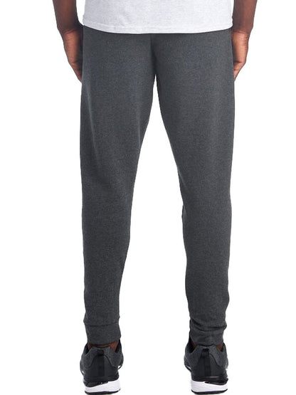 Jerzees Men's NuBlend Fleece Joggers & Sweatpants, Joggers-Heather Black, Large