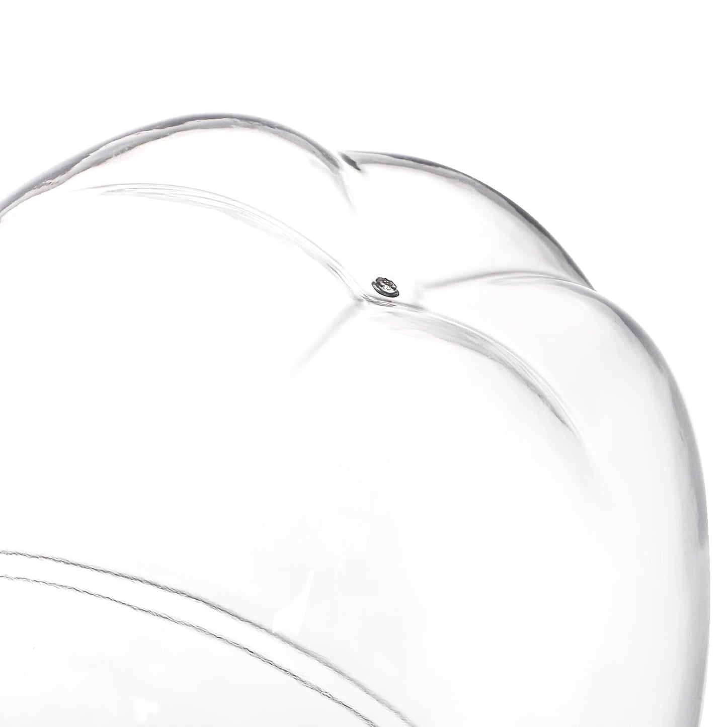 Cididu 4 Pcs Plastic Apple Container, Large Clear Candy Jar with Lid for Teacher Appreciation, Apple Shaped Candy Toy Filling Jars Decor Boxes for Back To School Christmas New Year Gift Snow Party