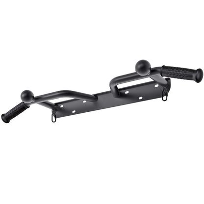 Kipika Heavy Duty Wall Mounted Pull Up Bar, Ball Finger Grip Training, 1 3/10" Durable Steel Tubing, 5 Hand Grip, 38" Wide, 6" Wall to Bar Spacing, More Stable 6 Hole