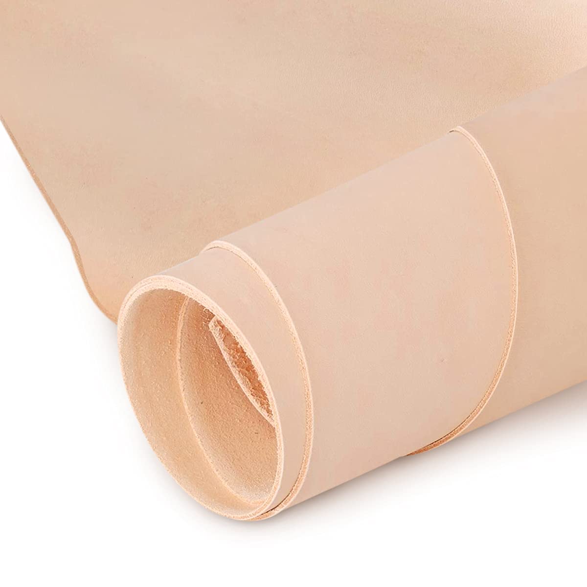Thick Leather Sheets for Crafts Tooling Leather Square Veg Tan Leather 1.8-2.1mm Full Grain Leather Pieces Genuine Cowhide Leather for Crafts Sewing Hobby Workshop 12"x12"