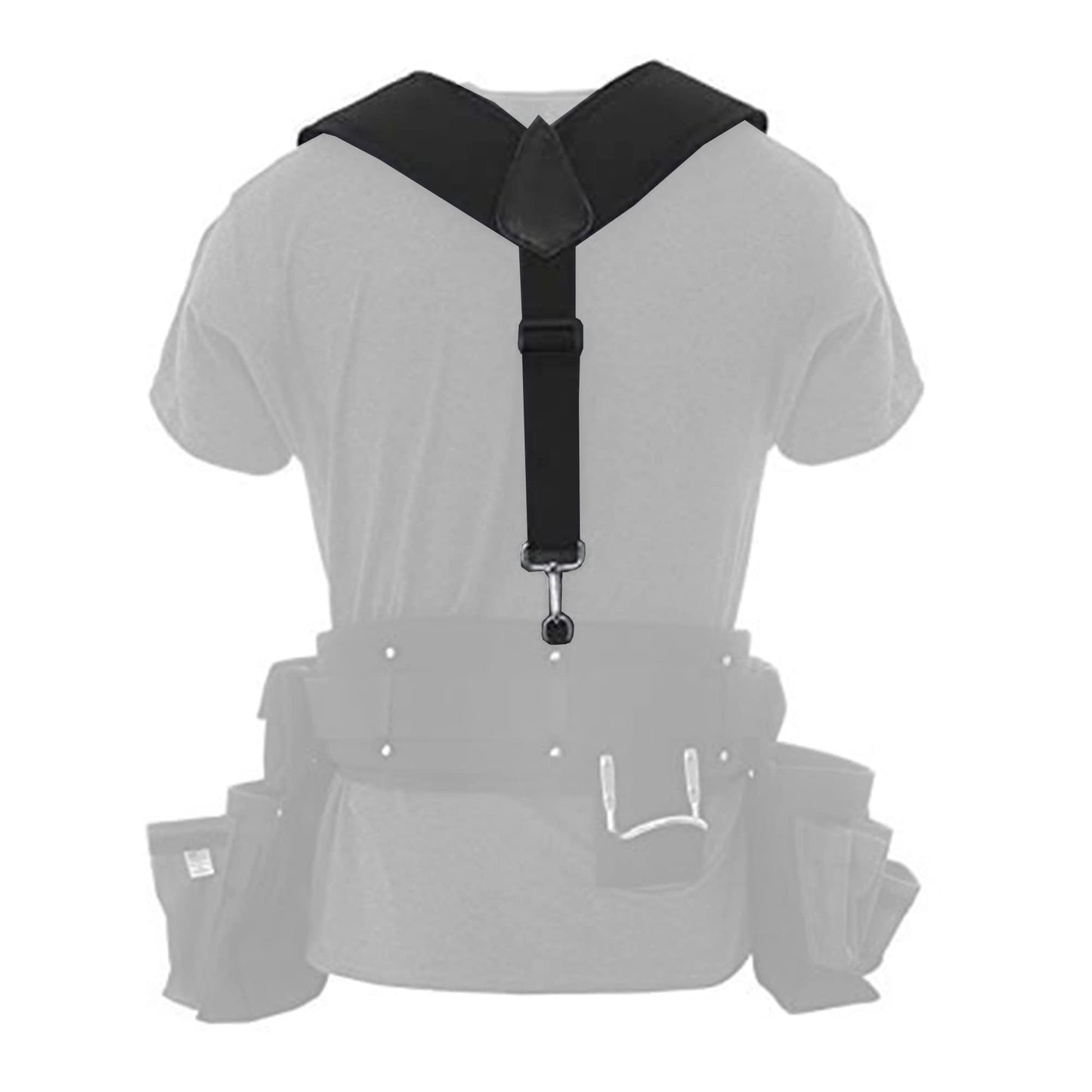 BOULDER BAG Comfort Padded Suspenders. (Tool Belt NOT included) High Tech Padded Suspenders w/Extreme Support and Comfort for your Tool Belt. Made by Boulder Bag. Suspenders Made in the USA