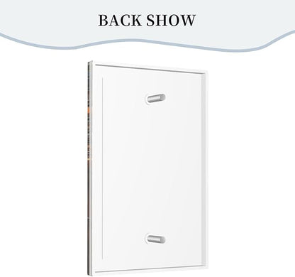 City Light Moon Bus Abstract Art Light Switch Covers No Device Wall Plate 1 Gang Decorative Blank Switchplate Electrical Faceplate for Country Living Bedroom Decor