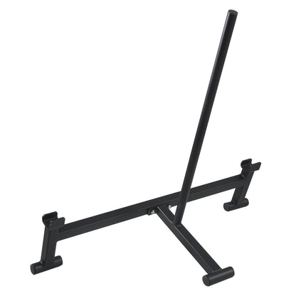 Deadlift Barbell Jack Stand for Easy Changing Weight Plates - 2000 LB Capacity, Elevated Lift for Gym and Home Workouts,Black