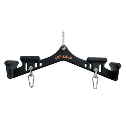 KORIKAHM Multi-Grip LAT Pulldown Attachments, LAT Pull Down Bar, Cable Machine Attachment for Back Muscles Training, Tricep Strength Training Bars Gym Handles for Home Gym Fitness (KOR04)