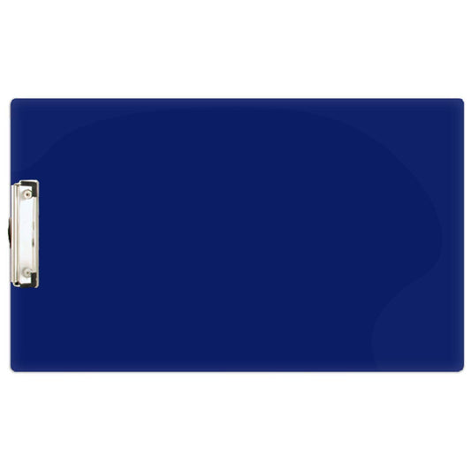 11x17 Clipboard Acrylic Panel Featuring a Low Profile Clip Blue
