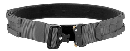KRYDEX Quick Release Rigger MOLLE Belt 1.75 Inch Inner & Outer Tactical Heavy Duty Belt (WG, Large)