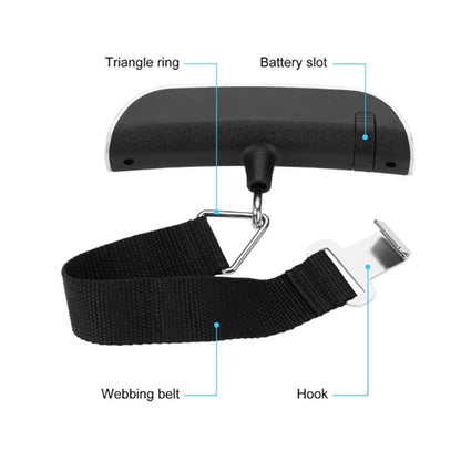 Luggage Scale, Easy to Carry, Small in Size, Suitable for Carrying, 110 pounds, Will be a Popular Luggage Scale in The Future (1)