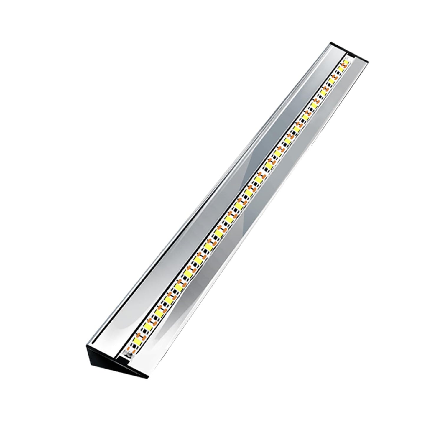 Wefuit Upgrade Led Light Strip Kit for Bambu Lab X1 X1C X1E 3D Printers, High-Brightness Lighting 5V 0.3A LED Light Bar, Magnetic Installation, aluminum alloy shell ensures efficient heat dissipation.