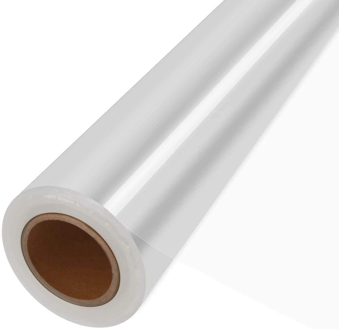 JOYIT 100 ft Clear Cellophane Wrap Roll (31.5 in x 100 ft) - 3 Mil Thicken Cellophane Roll,Cellophane Bags Large,Wrapping Paper for Flower Gift Baskets Wrap (31.5" fold into 16")