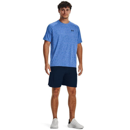 Under Armour Men's Tech 2.0 Short-Sleeve T-Shirt, (464) Water / / Black, Small
