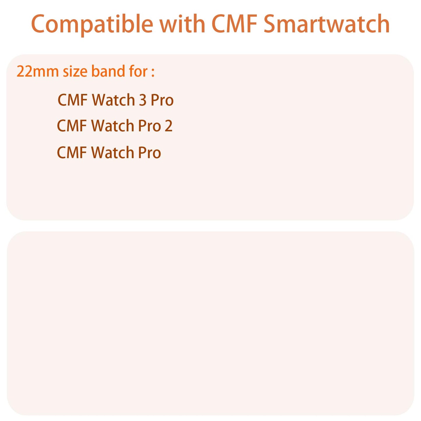 Lamshaw Compatible with CMF Watch 3 Pro Band, Crazy Leather Replacement Smartwatch Strap Wristband Compatible for CMF Watch Pro 1, 2, 3 Pro Smartwatch