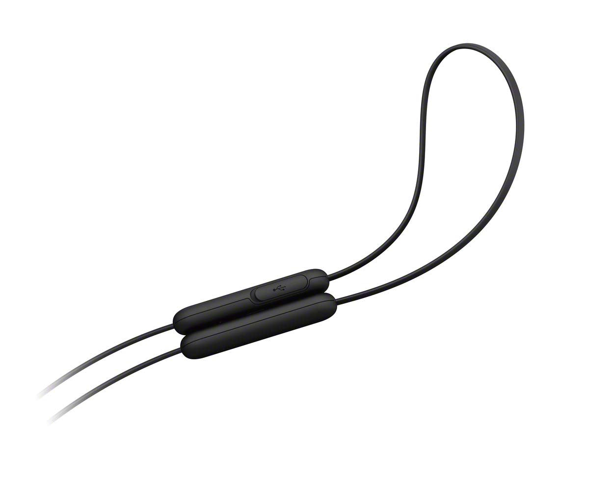 SONY WI-C200 Wireless Bluetooth Headphones - Black