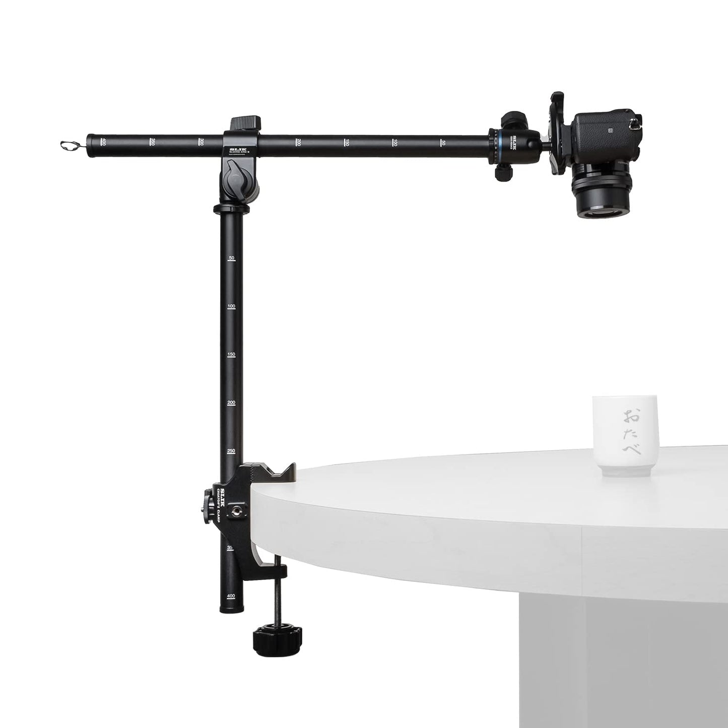 SLIK Creator's Studio Kit (618-762) All-in-one Kit Incl. 17" Creator's Clamp Pole Extension, Sliding Arm II 19.5" Boom Arm, SBH-400AS Ball Head