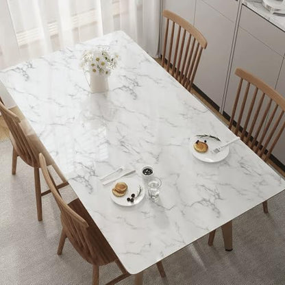 Safiyya Marble Contact Paper Peel and Stick Wallpaper Granite White and Grey Wallpaper for Kitchen Countertop Cabinet Furniture Self Adhesive Removable Wall Paper 118"¡¿15.7"
