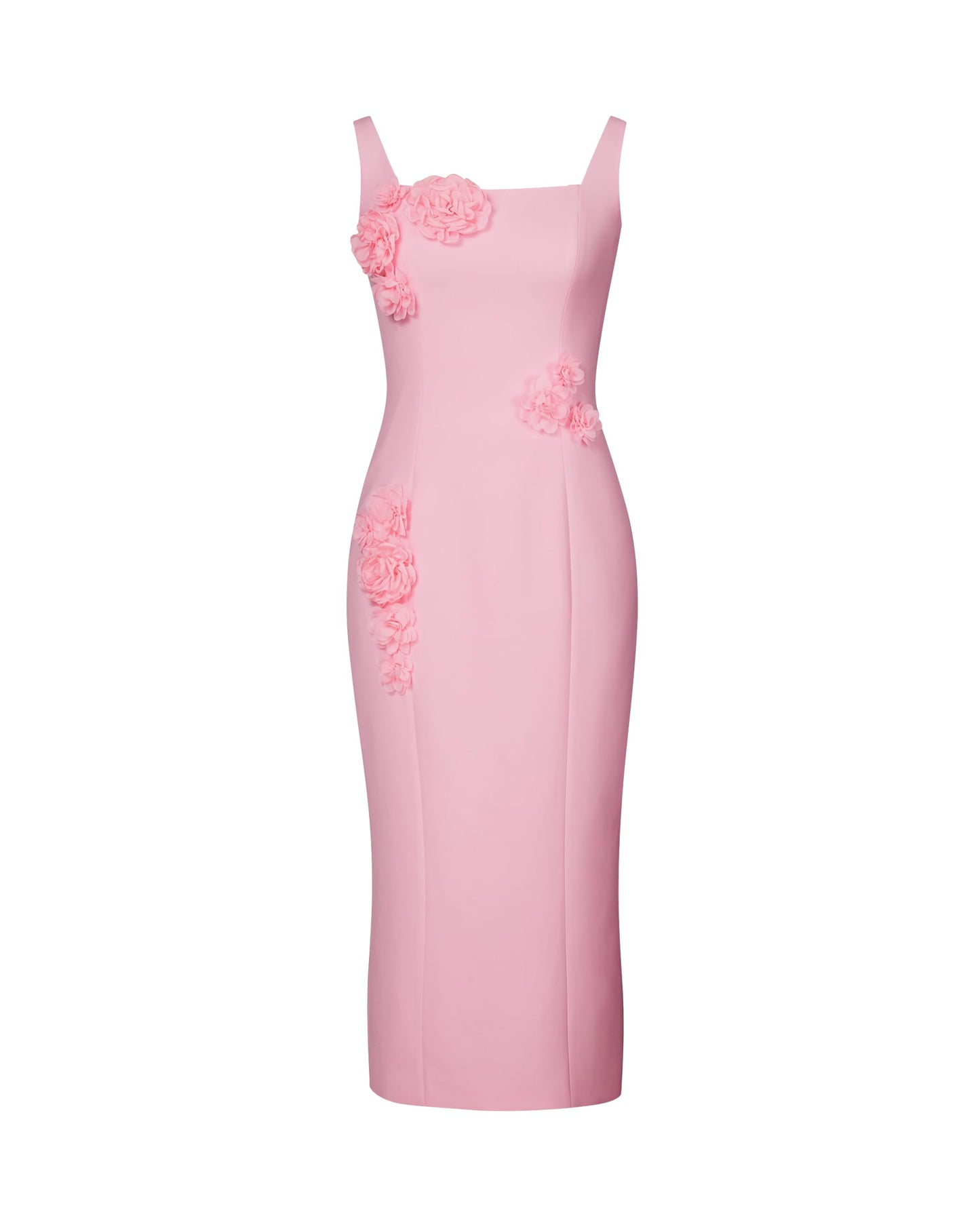 JW PEI Women's Garden Grace Sheath Midi Dress - Pink