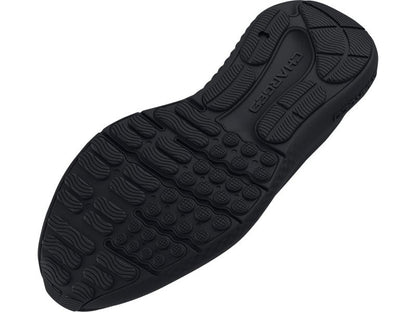 Under Armour Men's Charged Surge 4, (002) Black/Black/Black, 10, US