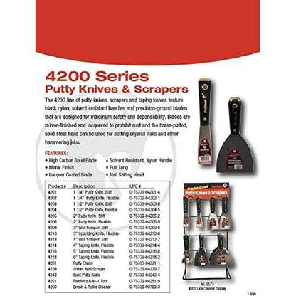 Red Devil 4201 1 1/4" Stiff Putty Knife