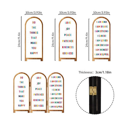 Table and room divider,Desktop screens, three-panel partitions, small decorative items, mini desktop ornaments, or decorative art pieces for living rooms, bedrooms, dining rooms, and offices