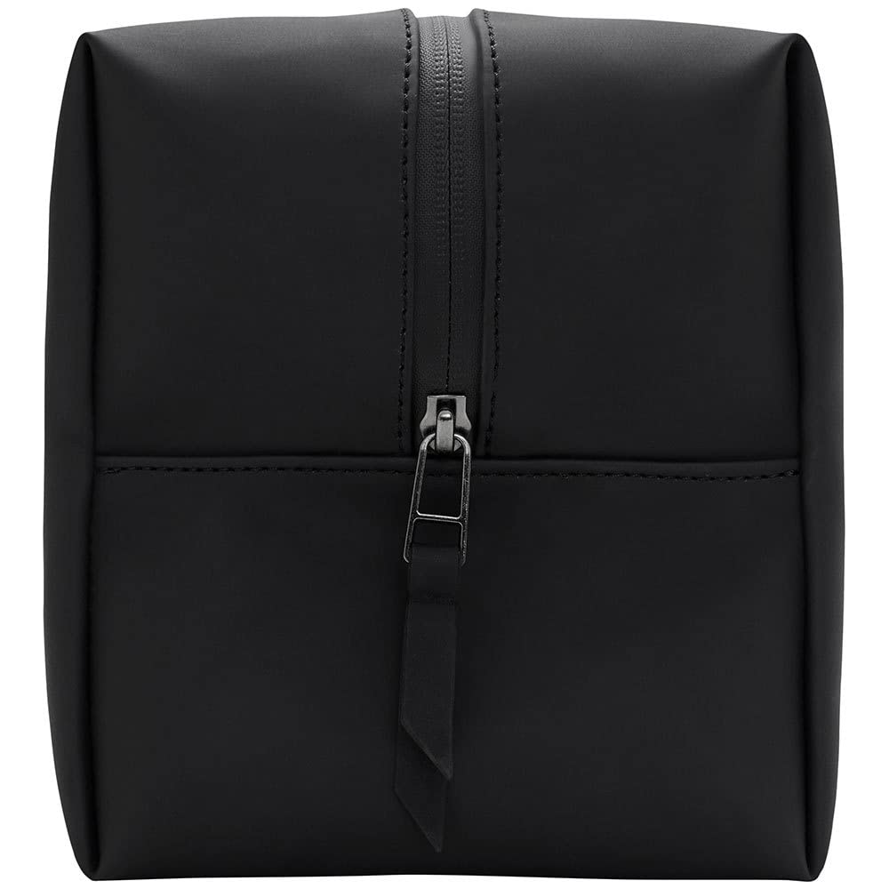 RAINS Wash bag large - Large Toiletry Bag for Men and Women - Wash bag for Travel (Black)