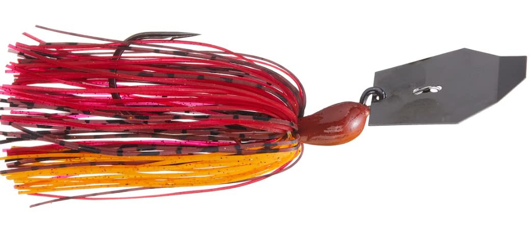 Z-Man CBB34-08 Big Blade Chatterbait 3/4oz Hot Craw, Multi