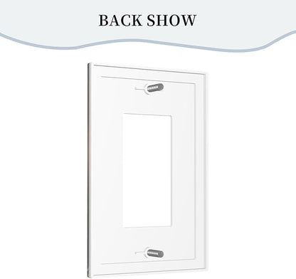 Decorative Art Light Switch Covers Wizard’s Hat & Spellbooks 1 Gang Rocker Outlet Decorative Switch plate Faceplate GFCI Light Switch Covers for Home Decor