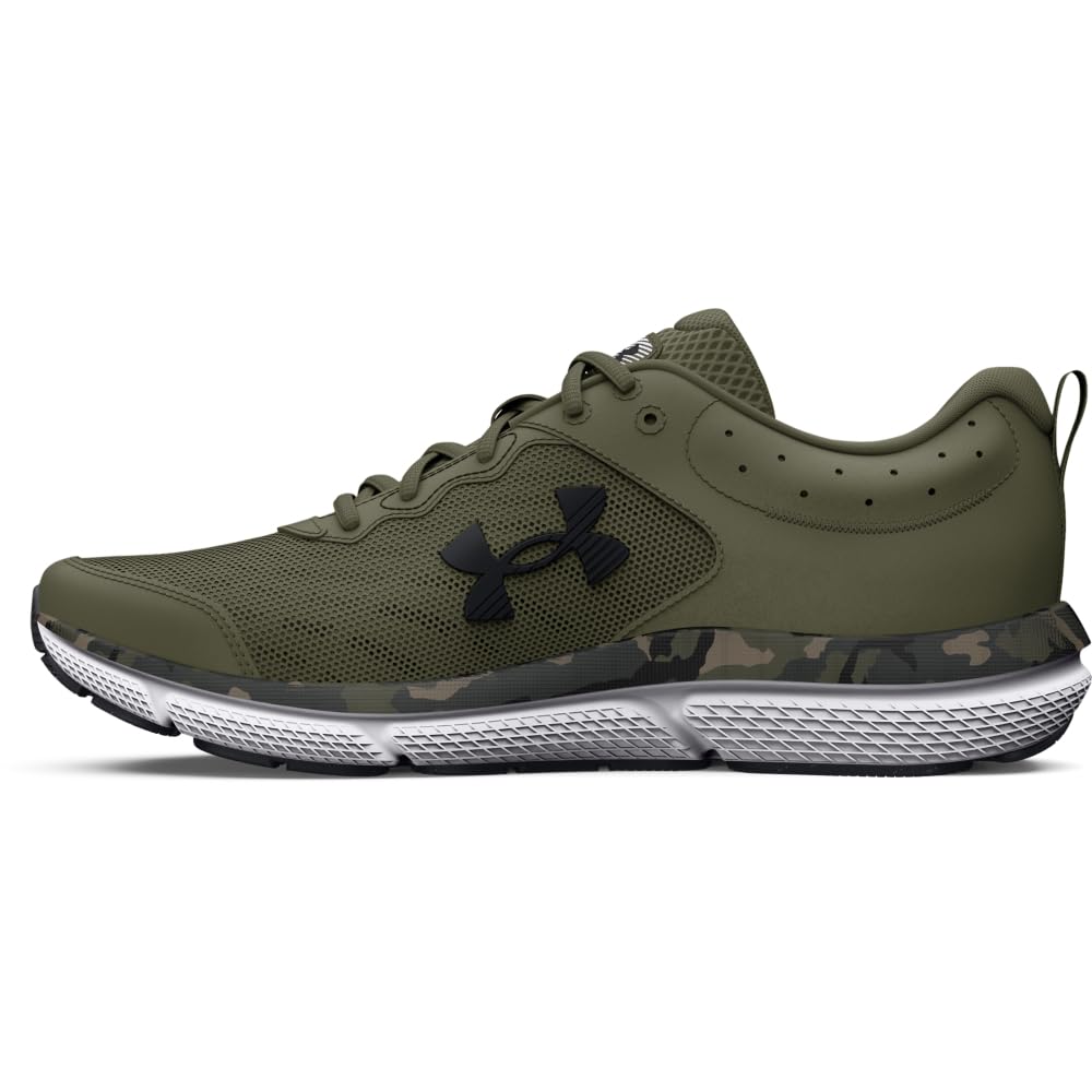 Under Armour Men's Charged Assert 10 Camo, (300) Marine OD Green/Marine OD Green/Black, 11, US