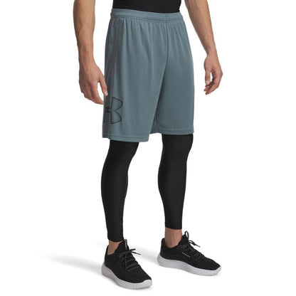 Under Armour Men's Tech Graphic 10" Shorts, (587) Jasper Blue / / Black, 4X-Large Tall