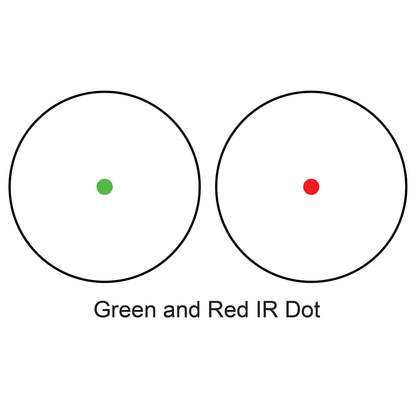 Barska 1x30mm Red Dot Sight – 3.5 MOA, Adjustable Brightness, for Handguns, Rimfire Rifles, Shotguns, Crossbows, with Weaver Mount & Multi-Coated Optics