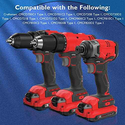 Replacement Belt Hook Tool Kits for Craftsman Cordless Drill Belt Clip # N597001 Power Tool Replacement Parts