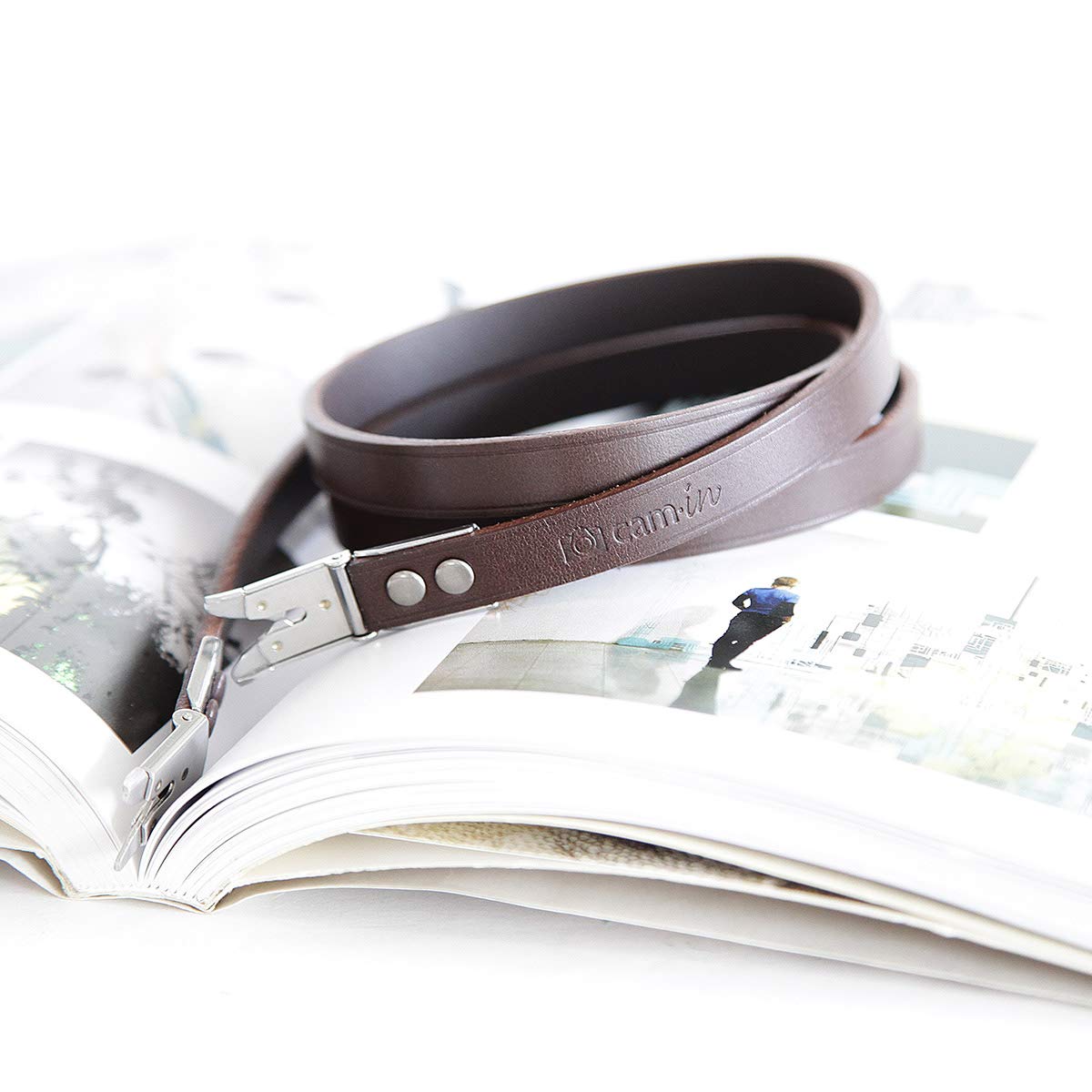 CAM-IN Genuine Leather Shoulder Neck Strap for Rollei Rolleiflex Camera LR 3.5F 3.5E 2.8E