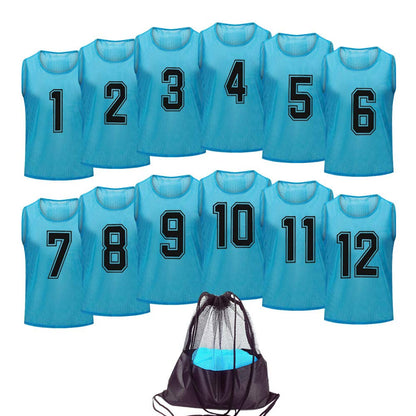 Antoyo Basketball Jersey，Pinnies Adult，Scrimmage Vests for Kids Soccer Training Equipment