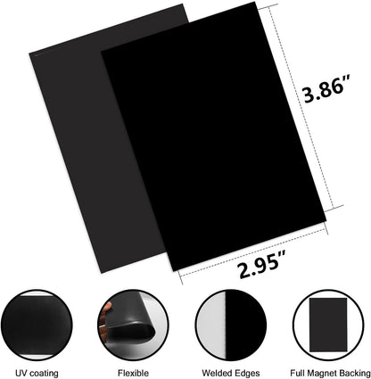 Magnetic Picture Frame 2.5X3.5-20 pack,Wallet Size Photo Magnets Sleeves for Refrigerator