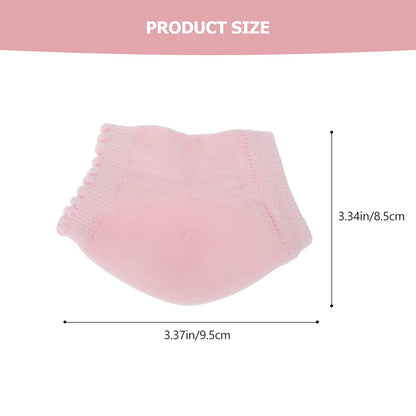 FOMIYES 2 Pairs Elbow Gel Covers Moisturizing Exfoliating Sleeves for Dry Cracked Skin, Stretchable and Breathable Elbow Protection