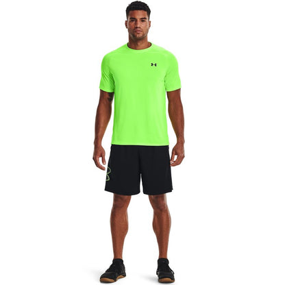 Under Armour Men's Tech 2.0 Short-Sleeve T-Shirt, Quirky Lime (752)/Black, Small