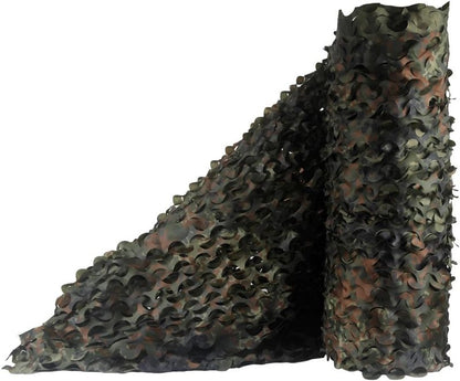 Camo Netting Roll for Hunting | Military-Grade Sunshade Material - Versatile Outdoor Cover