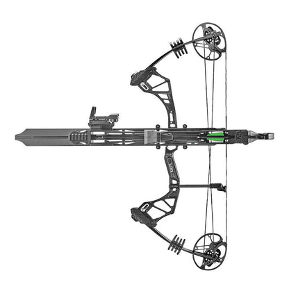 Ek Archery Whipshot Automatic Self Loading Repeating Compound Bow - Perfect for Archery Enthusiasts, Bow Hunters & Archery Target Shooters - 15-50lbs Draw Weight, Fires 5 Arrows in 8 Seconds