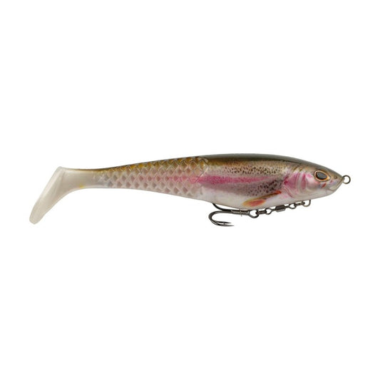 Berkley PowerBait® CullShad Fishing Bait, HD Rainbow Trout, 6 in, Soft Swimbait, Equipped with Fusion19TM Hook, Smart Weighting System
