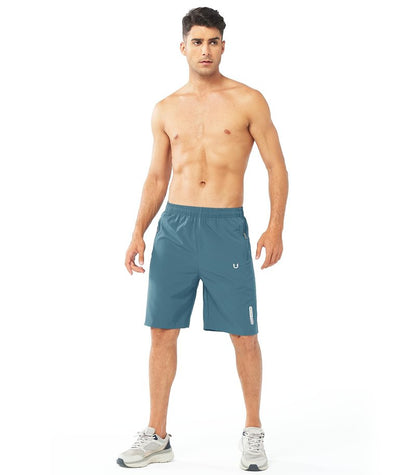 NORTHYARD Men's Athletic Running Shorts Quick Dry Workout Shorts 7"/ 5"/ 9" Lightweight Sports Gym Basketball Shorts Hiking Exercise GREYBLUE-9inch 4XL