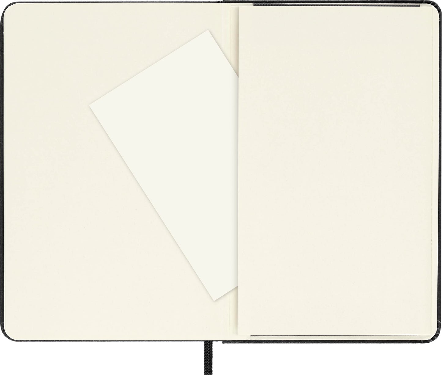 Caderno Clássico, Preto, Capa Dura, Sem Pauta, Tamanho Bolso