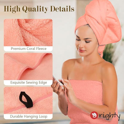 Orighty Microfiber Bath Towels Pack of 2